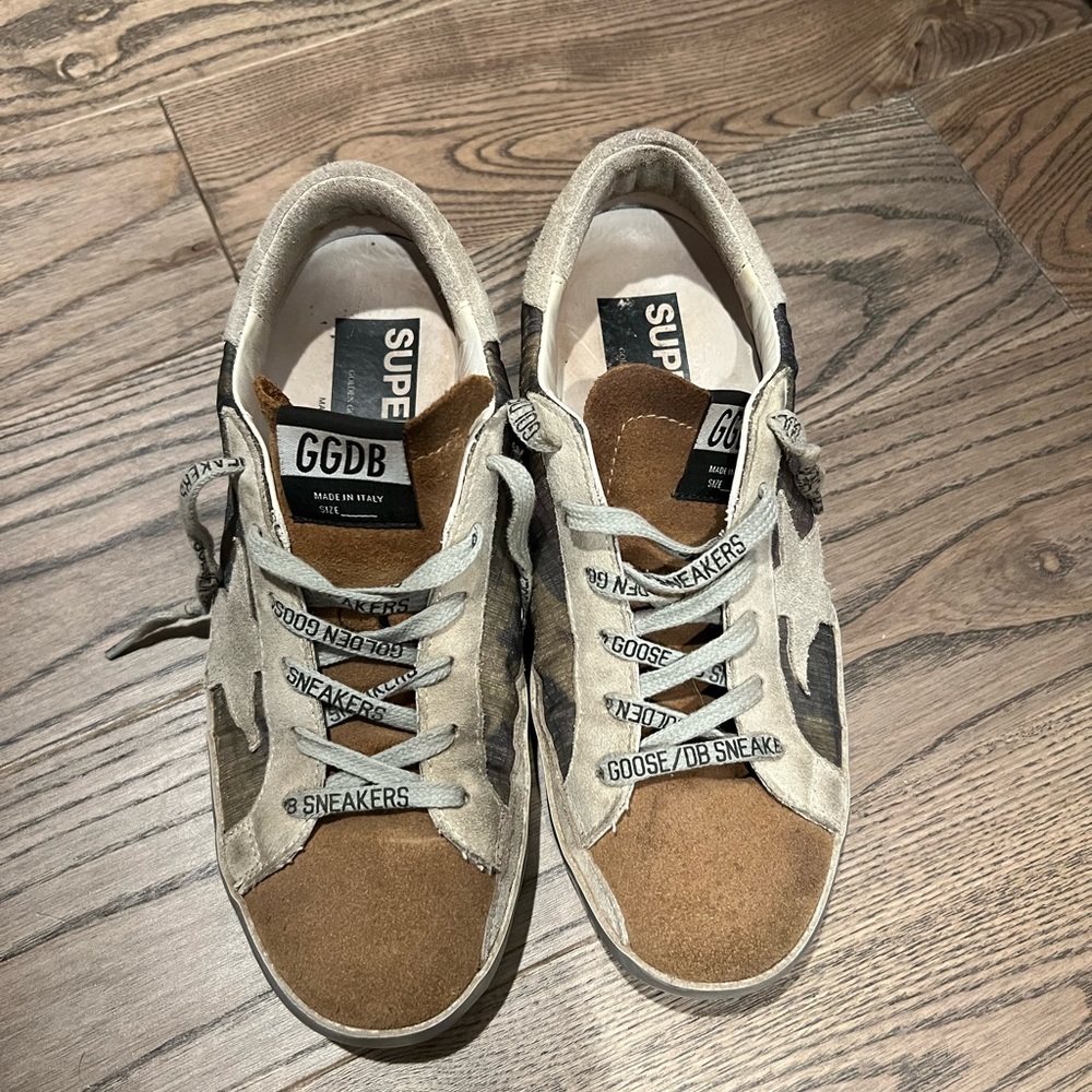 Golden Goose Camo Sneakers